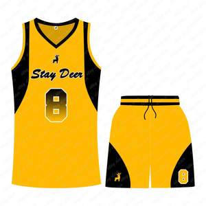 Ensembles d'uniformes de basket-ball sur mesure unisexe les plus vendus de haute qualité respirant séchage rapide Polyester Sportswear taille 5XL - Product Image 1