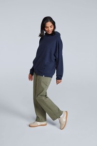 Womens <b>Drop</b>-Shoulder Hoodie for Woman Cotton Fleece Sweatshirt Hoodie - Product Image 4