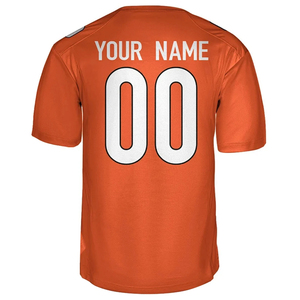 Nueva Camiseta de Fútbol Americano Personalizable de Alta Calidad, Manga Corta para Entrenamientos y Partidos, Impresa con el Nombre del Equipo, el Logotipo y el Número - Product Image 2