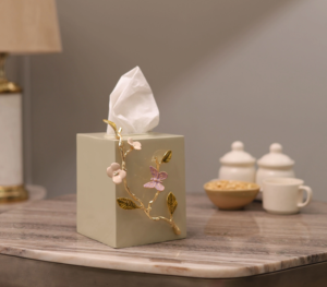 Moderno Dispensador de Servilletas Metálico de Alta Calidad y Durabilidad, Caja para Pañuelos con Logotipo Personalizado, Decorativo para Mesa, Hogar, Oficina, Hotel - Product Image 4