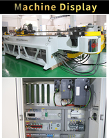 Dobladora automática de tubos CNC con mandril, silla redonda, futura máquina dobladora de tubos SS, de acero inoxidable, automática, con silla