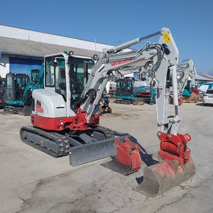 TAKEUCHI TB335R Mini pelle Yanmar moteur boîte de vitesses moteur roulement-8 tonnes poids de fonctionnement utilisé état LIYUAN hydraulique PLC - Product Image 1
