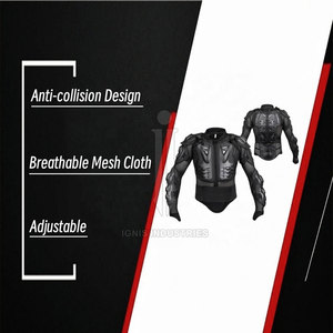 Chaquetas de seguridad para moto con paneles de ventilación y zonas de ajuste elástico Chaquetas de seguridad para moto - Product Image 2