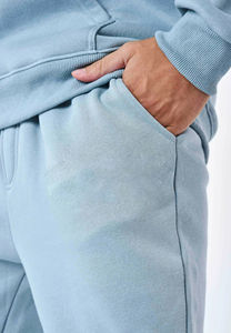 Service OEM Pantalons de survêtement décontractés en toile personnalisés, coupe large et ample, poids lourd 380 GSM, coupe droite, délavés à l'acide, pour hommes, effet délavé au soleil - Product Image 6