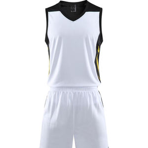 Uniforme de Baloncesto Personalizado OEM, Transpirable, Sin Mangas, 100% Poliéster, Unisex, con Impresión de Logotipo Personalizado - Product Image 1