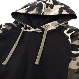Haute qualité femmes grande taille camouflage sweat à capuche court respirant décontracté à manches longues sweat haut court sweats à capuche - Product Image 3