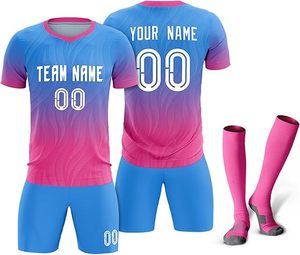 ชุดฟุตบอลเยาวชนและผู้ชายชุดเครื่องแบบพรีเมี่ยมสำหรับนักฟุตบอลออกแบบได้ตามต้องการ - Product Image 1