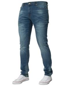 Fournisseur de marques internationales Jeans fuselés pour hommes Jeans skinny personnalisés pour hommes Pantalons jeans pour hommes en denim déchiré - Product Image 3