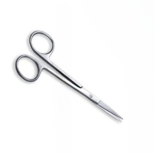 กรรไกรตัดไอริสแบบตรง 11 ซม. คุณภาพพรีเมียม ผลิตจากสแตนเลสสตีล ได้รับการรับรองมาตรฐาน CE  แบบใช้ครั้งเดียวสำหรับการผ่าตัด  สามารถปรับแต่งได้ - Product Image 4