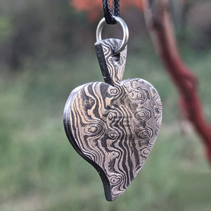 Factory Direct Supply Damascus Steel <b>Lockets</b> Custom Design Online Sale Latest Design Damascus Steel <b>Lockets</b> - Product Image 3