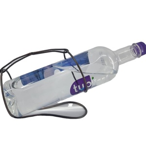 Botellero metálico decorativo de estilo geométrico al por mayor con bajo descuento, venta de tinas de bebidas y suministros para bar - Product Image 1