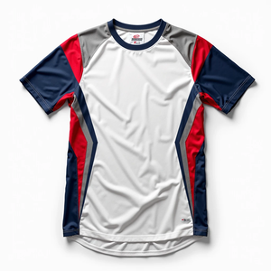 Ropa deportiva sublimada personalizada con cuello redondo para hombre, camisetas de pesca de baloncesto y fútbol, ajuste cómodo y transpirable 100% - Product Image 5