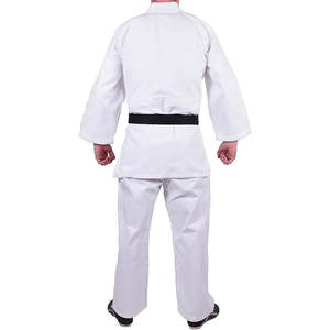 Uniforme de karaté personnalisé rouge unisexe de haute qualité ODM vêtements de boxe Judo Gi vêtements d'arts martiaux en coton MMA Logo personnalisé OEM disponible - Product Image 5