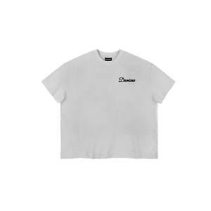 ODM OEM-T-shirt oversize unisexe taille plus avec broderie gaufrée respirante courte longueur pour adolescents hommes femmes - Product Image 6