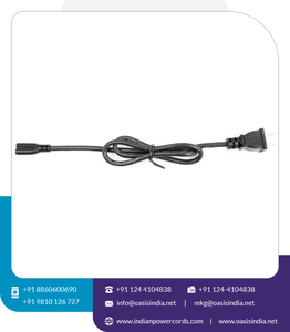 Câble d'alimentation 12V à prix d'usine, connecteur C7, électronique grand public, approuvé, matériau PVC noir, 1-15P IEC femelle, longueur personnalisée - Product Image 5