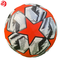 Balón de partido oficial con patrón de impresión personalizado buena calidad duradero jugando balón de fútbol adultos PU balones de fútbol