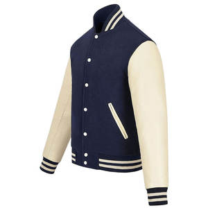 Meilleures ventes de veste universitaire personnalisée pour hommes-Streetwear à prix de gros avec broderie unique et vestes pour hommes de qualité supérieure - Product Image 2
