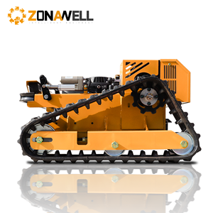 Tondeuse <span class=keywords><strong>à</strong></span> gazon télécommandée ZNW-600S améliorée avec rouleaux doubles, fabriquée en Chine avec un <span class=keywords><strong>prix</strong></span> attractif et une excellente qualité - Product Image 3
