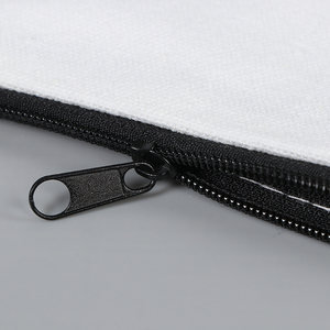 Haute qualité personnalisable coton toile fermeture éclair porte-crayon clair sacs à cosmétiques en vrac avec pochette à fermeture éclair pour faire du shopping - Product Image 5
