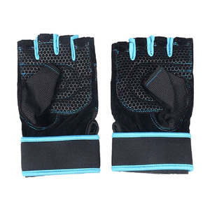 Gants de fitness professionnels à demi-doigts Conception personnalisée pour la salle de sport et le sport Cuir durable pour les entraînements cyclistes - Product Image 1