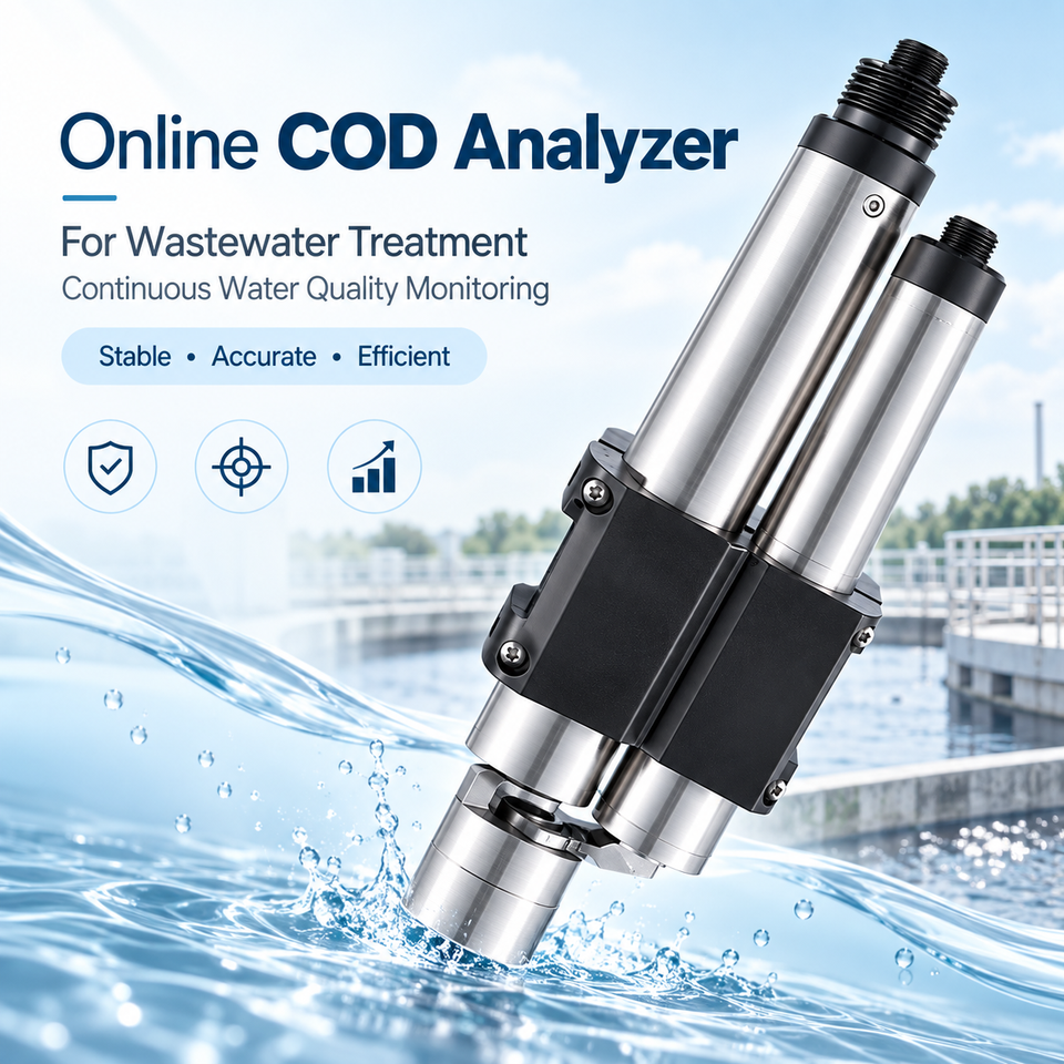 RS485 Modbus Online COD Sensor Turbidity Compensation Analyzer for ...