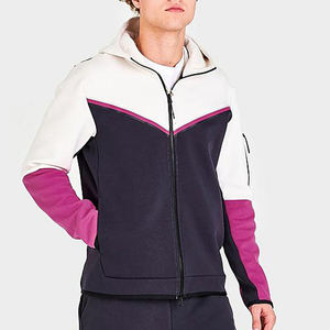 Sudadera con capucha con cremallera personalizada exclusiva al por mayor: bordado de gran tamaño con cremallera Premium Heavyweight 100% algodón logotipo personalizado de alta calidad - Product Image 2