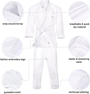 Judo Karate Ropa deportiva Trajes de karate para niños Trajes de entrenamiento deportivo Uniforme de karate para adultos Trajes DE JUDO Ropa - Product Image 6