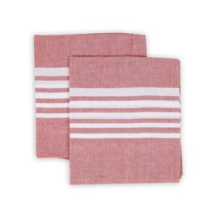 100% coton biologique personnalisé épais imprimé nouveau Style vente chaude nettoyage épais certificat GOTS serviette à vaisselle de couleur unie douce - Product Image 2