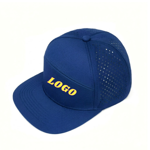 Casquette de baseball unisexe personnalisable à prix d'usine, style hip-hop, durable, imperméable, pour le golf, réglable, avec découpe laser et ventilation - Product Image 1