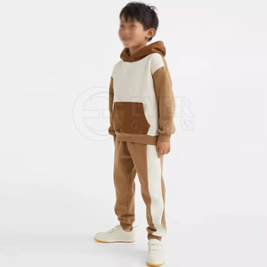 OEM vente en gros conception personnalisée mode survêtement vêtements pour enfants en bas âge survêtement enfant personnalisé - Product Image 5