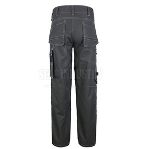 Pantalon de travail pour homme de qualité supérieure, réfléchissant, respirant, à séchage rapide, en coton/polyester, certifié CE, avec logo personnalisé - Product Image 4