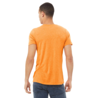 T-shirt d'été à manches courtes de couleur unie pour hommes, col en O, personnalisé, surdimensionné, dans différents styles, col en O pour hommes.