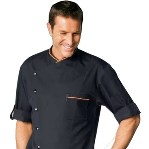 Uniforme de Hostelería Moderno, Unisex, de Talla Grande, Transpirable, Impermeable y de Alta Comodidad para Chefs y Camareros, con Costuras Duraderas y Aspecto Impecable - Product Image 1