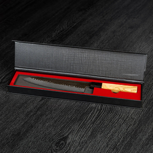Cuchillo de Chef PRESTIGE BLADES, Hecho a Mano en Japón, Acero de Damasco, Mango de Madera, Ambidiestro, Venta al por Mayor, Personalizado, OEM - Product Image 6