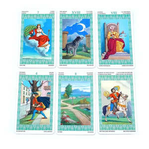 Mazos de <span class=keywords><strong>Tarot</strong></span> Lenormand Multilingües, Materiales de Lectura Premium - Product Image 2