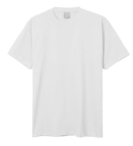 T-shirt pour homme à col rond, manches courtes, coupe classique, tissu tricoté en polyester/coton, respirant, écologique, 220g, t-shirt à transfert thermique - Product Image 4
