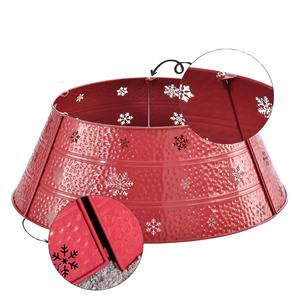 Collier rouge décoratif moderne de luxe d'arbre de Noël de Rose pour la décoration de Noël - Product Image 2
