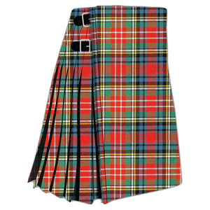 Kilt de tartán con logotipo personalizado para hombre, patrón escocés de 8 yardas, tela de lana acrílica, estilo Tuba, cuero, producto al por mayor de moda. - Product Image 6