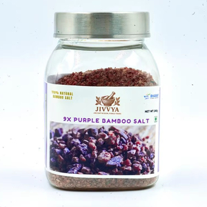 Tarro de albañil de vidrio alcalino de alto mineral con sal de bambú púrpura 9X contenedor de extracto de hierbas proveedor global B2B - Product Image 1