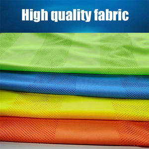 Vente directe d'usine gilet d'entraînement de football personnalisé et bavoirs en maille 100% polyester respirant maillots de football à séchage rapide - Product Image 6