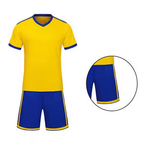 Ropa deportiva para hombre, uniformes de fútbol de poliéster 100%/precio al por mayor, camisetas de fútbol de media manga, uniforme de fútbol para hombre - Product Image 4
