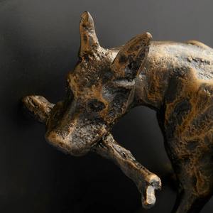 ชุดที่คั่นหนังสือสับปะรดสีทองสุดหรู2ชิ้นสำหรับโฮมออฟฟิศและการตกแต่งชั้นวางหนังสือที่มีสไตล์ทำด้วยมือจากอินเดีย - Product Image 3