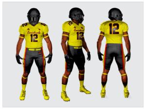Custom Made Sublimation <b>American</b> Football Jersey Newest Custom <b>American</b> Football Uniform for Men - Product Image 2