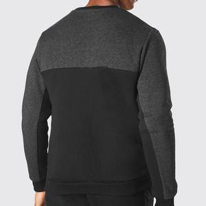 Chándales de hombre personalizados al por mayor de alta calidad, cuello redondo, colores sólidos, transpirables, ajustados, tarifa barata/precio de fábrica, chándales - Product Image 2