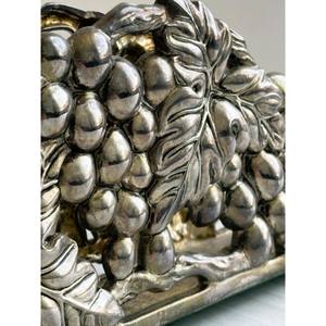 ที่ใส่ผ้าเช็ดปากโลหะหรูหราทันสมัยปรับแต่งได้ลายองุ่นสไตล์ลาเต้เรมี่กันน้ำตกแต่งโต๊ะ - Product Image 6