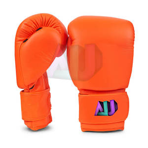 Guantes de Boxeo de Cuero para Entrenamiento Profesional con Logotipo Personalizado, Diseño Transpirable y que Absorbe la Humedad - Product Image 1