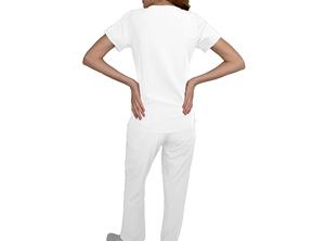 Venta al por Mayor de Batas Quirúrgicas para Hombre y Mujer, Ropa Médica de Manga Corta para Doctores y Enfermeras, Uniformes de Enfermería Personalizados - Product Image 3