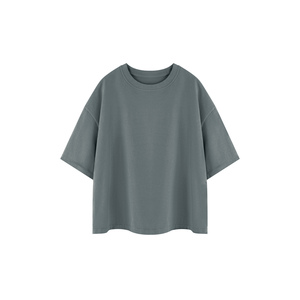 เสื้อยืดทรงบ็อกซี่โอเวอร์ไซส์สไตล์วินเทจสำหรับทุกเพศ รุ่นใหม่ - ผ้าฝ้าย 100% 300 GSM สไตล์สตรีท - Product Image 1
