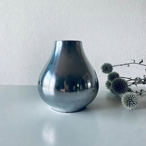Jarrón de aluminio con acabado cepillado de primera calidad para arreglos florales, decoración de eventos y decoración interior del hogar - Product Image 1