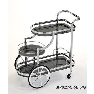 รถเข็นชาโลหะสุดหรู รุ่น SF-3627-BR-BKG - Product Image 3